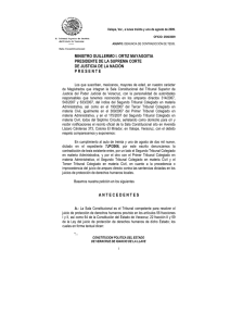 DENUNCIA CONTRADICCION DE CRITERIOS