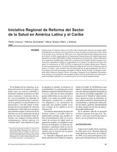 Iniciativa Regional de Reforma del Sector de la Salud en América