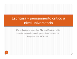 Escritura y Pensamiento Crítico a Nivel Universitario.pptx
