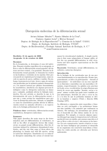 Disrupción endocrina de la diferenciación sexual - UAM-I