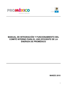 manual de integración y funcionamiento del comité interno