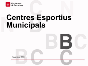 Centres Esportius Municipals