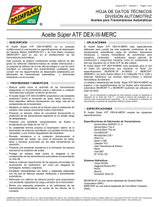 Aceite Súper ATF DEX-III-MERC