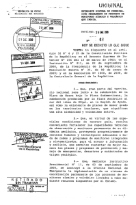 .- J -`fwüpúsmca DE CHILE ESTABLECE SISTEMA DE COORDINA—