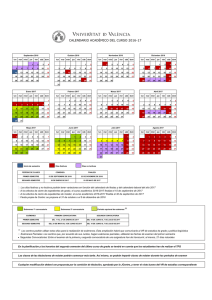 calendario academico 2016-2017