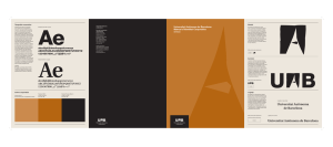 Podeu consultar el manual d`imatge corporativa de la UAB en pdf