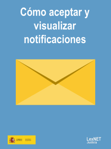 Cómo aceptar y visualizar notificaciones