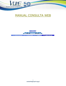 manual consulta web - Ventanilla Unica Para las Exportaciones