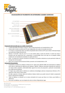 PDF Ficha colocación de adhesivo
