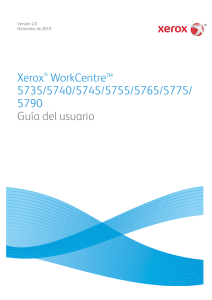 Xerox® WorkCentre™ 5735/5740/5745/5755/5765/5775/ 5790 Guía