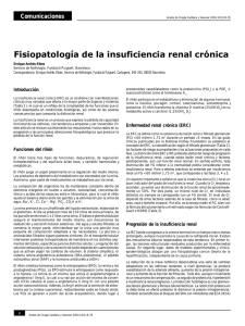 Fisiopatología de la insuficiencia renal crónica