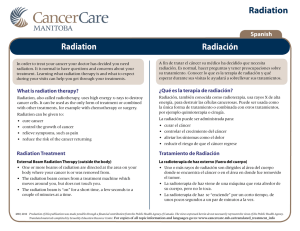 Radiation - CancerCare Manitoba