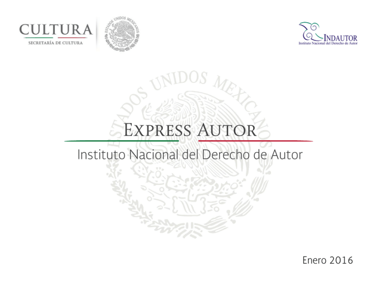 Express Autor - Instituto Nacional del Derecho de Autor
