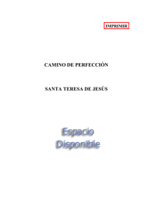 Camino de Perfección - Santa Teresa de Jesús