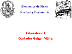 Laboratorio 1 Teoria detector Geiger