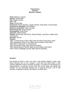 Maridos y mujeres Titulo: Maridos y mujeres Director: Woody Allen