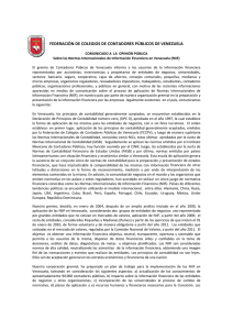federación de colegios de contadores públicos de venezuela