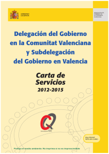 Delegación del Gobierno en la Comunitat Valenciana y