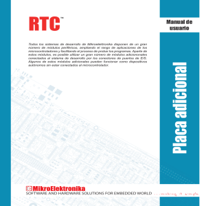 RTC Manual de usuario