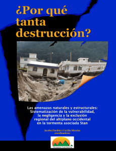 ¿Por que tanta destrucción? - Universidad Rafael Landívar