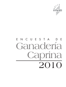 Encuesta Ganado Caprino. Año 2010