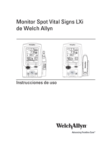 Monitor Spot Vital Signs LXi de Welch Allyn