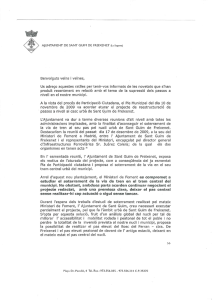 Carta passos - Ajuntament de Sant Guim de Freixenet