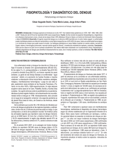 fisiopatología y diagnóstico del dengue