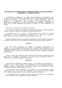 tratado para la extradición de criminales entre los estados unidos