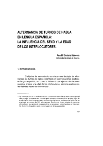 Page 1 ALTERNANCIA DE TURNOS DE HABLA ENLENGUA