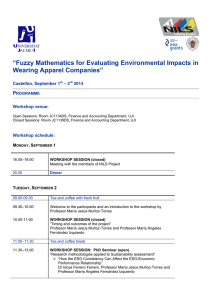 Fuzzy Mathematics for Evaluating Environmental Impacts