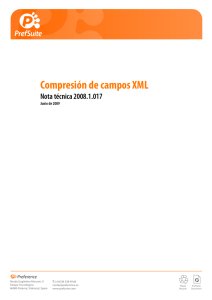 PrefSuite - Compresión de campos XML