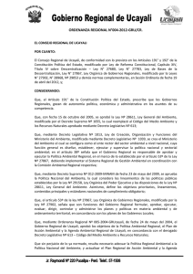 ordenanza regional n°004-2012-gru/cr.