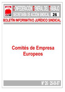 Comités de Empresa Europeos - In