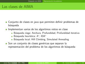 Las clases de AIMA