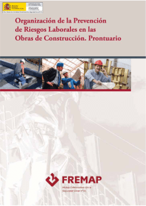 Organización de la Prevención de Riesgos Laborales en las obras