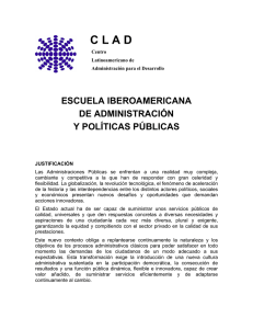 Escuela Iberoamericana de Administración y Políticas Públicas