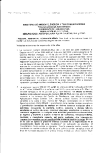 MINISTERIO DE AMBIENTE, ENERGIA Y TELECOMUNICAC|ONES