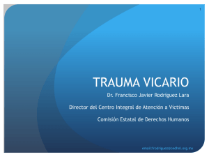 trauma vicario - Comisión Estatal de Derechos Humanos de Nuevo