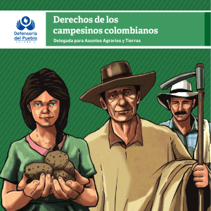 Derechos de los campesinos colombianos