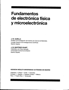 I. Semiconductores - Materials Science Institute of Madrid (ICMM