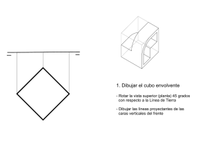 1. Dibujar el cubo envolvente