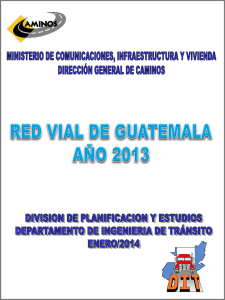 Red Vial Registrada - Direccion General de Caminos