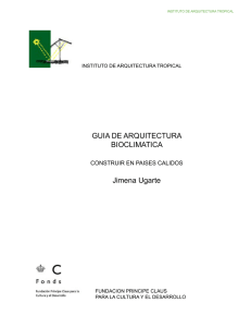 guia bioclimatica clima calido - Instituto de Arquitectura Tropical