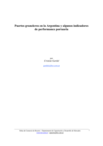 Puertos graneleros en la Argentina - Capacitaciones