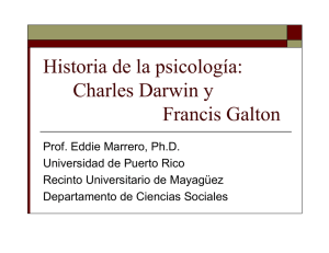 Historia de la psicología: Charles Darwin y Francis Galton
