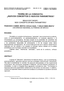 Page 1 REVISTA MEXICANA DE ANÁLISIS DE LA CONDUCTA