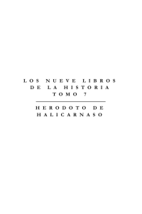 Los Nueve Libros de la Historia Tomo VII