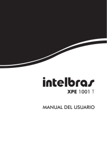 Manual - XPE 1001 T