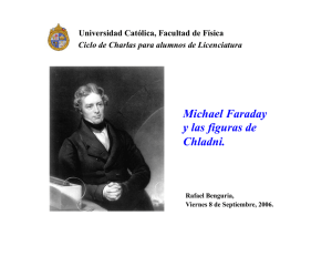 Michael Faraday y las figuras de Chladni.